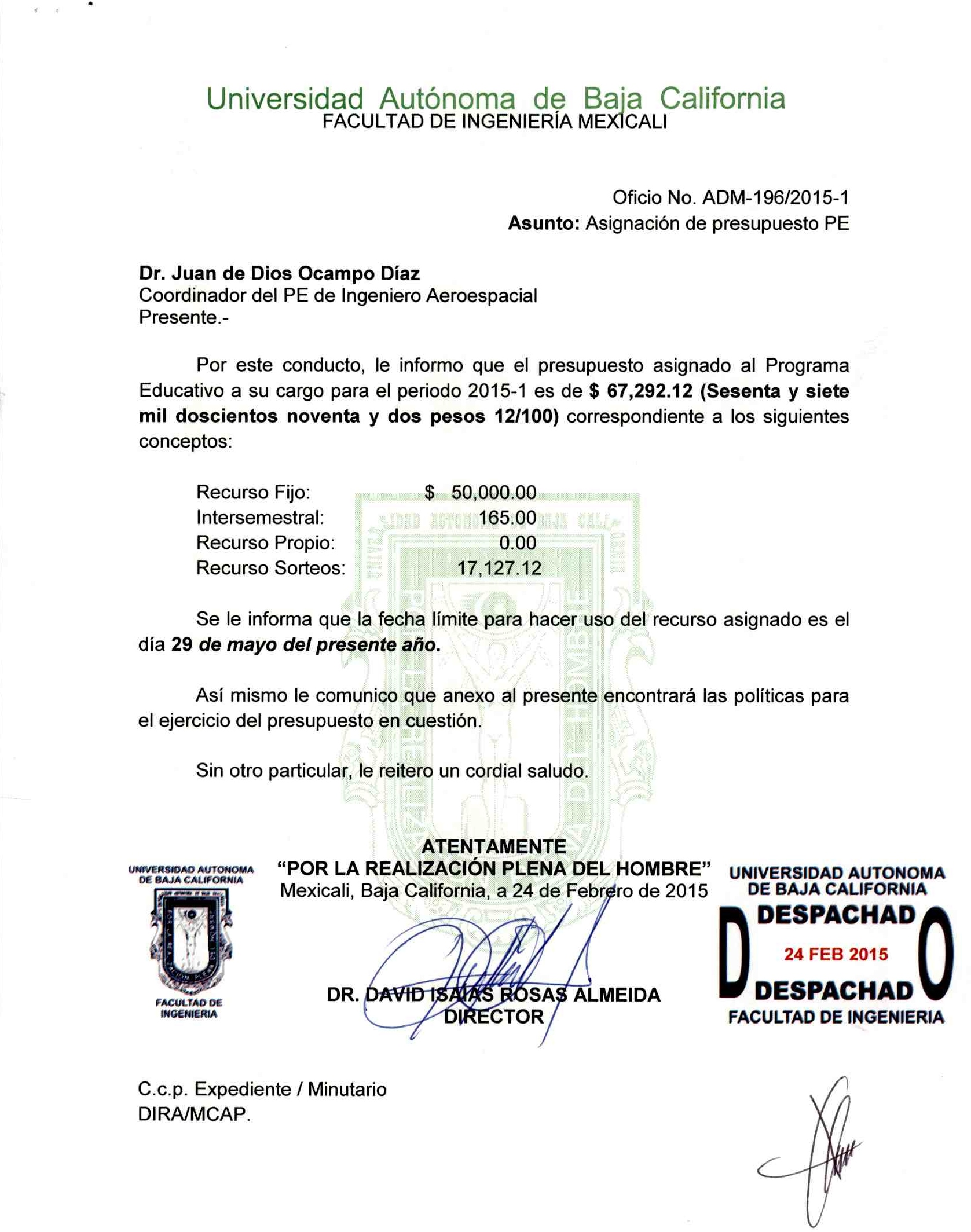 AeroespacialAsignacion